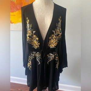 By Together stunning black top/or dress nwot